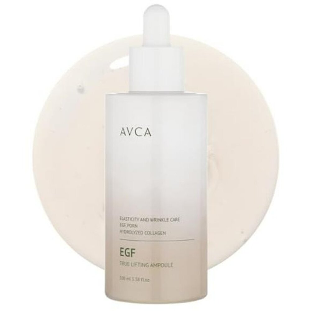 AVCA EGF & PDRN Lifting Serum 100ml(3.38 fl. oz) – Firming & Elasticity Support